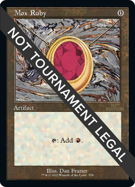 Mox Ruby (Retro Frame) [30th Anniversary Edition] 558