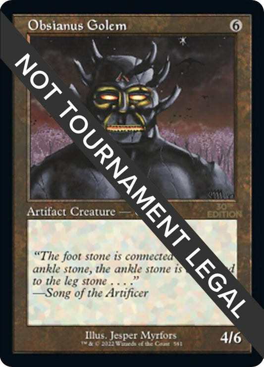 Obsianus Golem (Retro Frame) [30th Anniversary Edition] 561