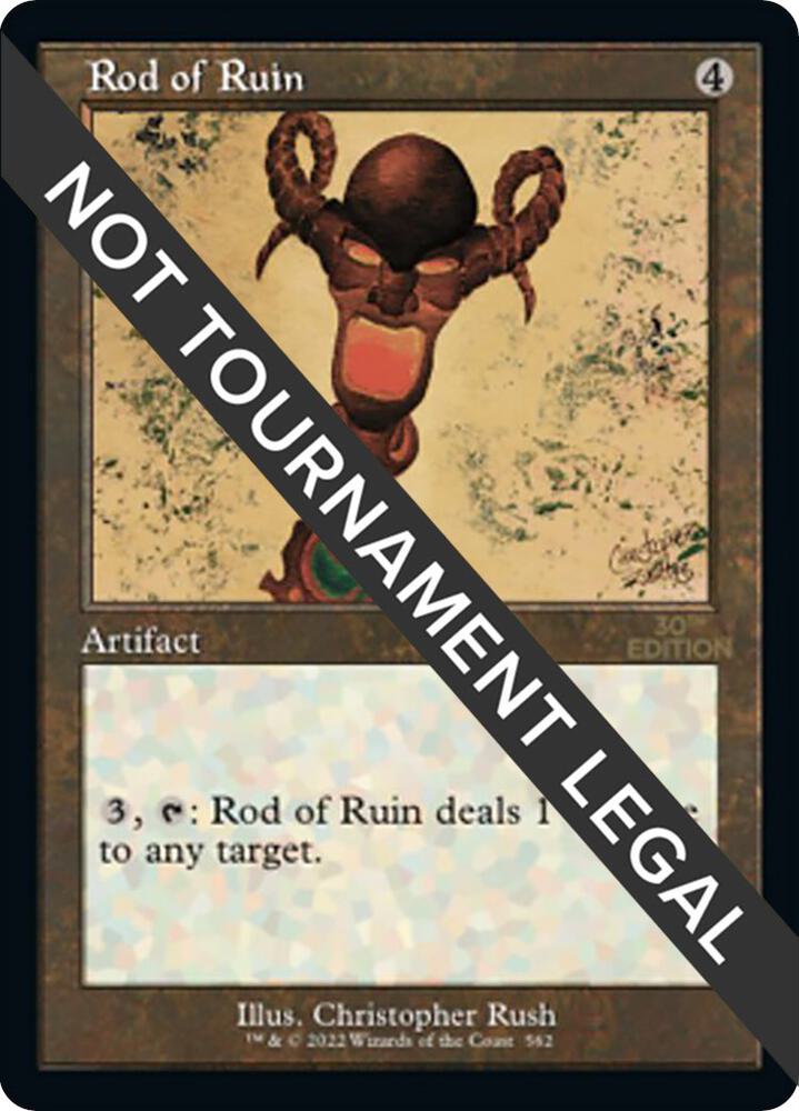 Rod of Ruin (Retro Frame) [30th Anniversary Edition] 562