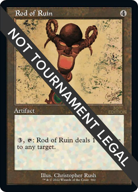 Rod of Ruin (Retro Frame) [30th Anniversary Edition] 562