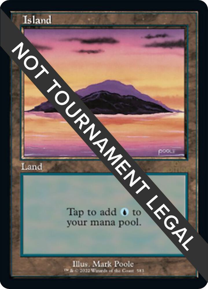 Island (583) (Retro Frame) [30th Anniversary Edition] 583