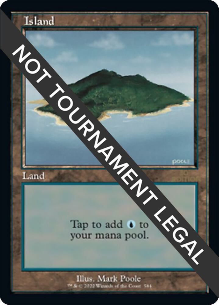 Island (584) (Retro Frame) [30th Anniversary Edition] 584