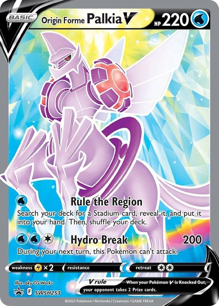 Origin Forme Palkia V [SWSH: Sword & Shield Promo Cards] SWSH253