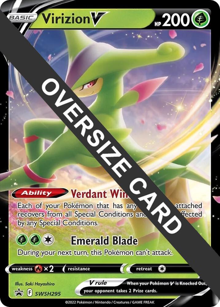 Virizion V - SWSH295 [Jumbo Cards] SWSH295