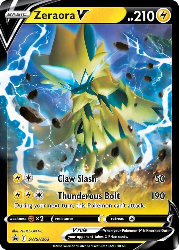 Zeraora V - SWSH263 [SWSH: Sword & Shield Promo Cards] SWSH263