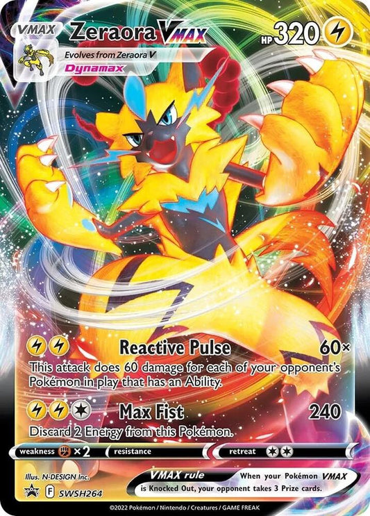 Zeraora VMAX - SWSH264 [SWSH: Sword & Shield Promo Cards] SWSH264