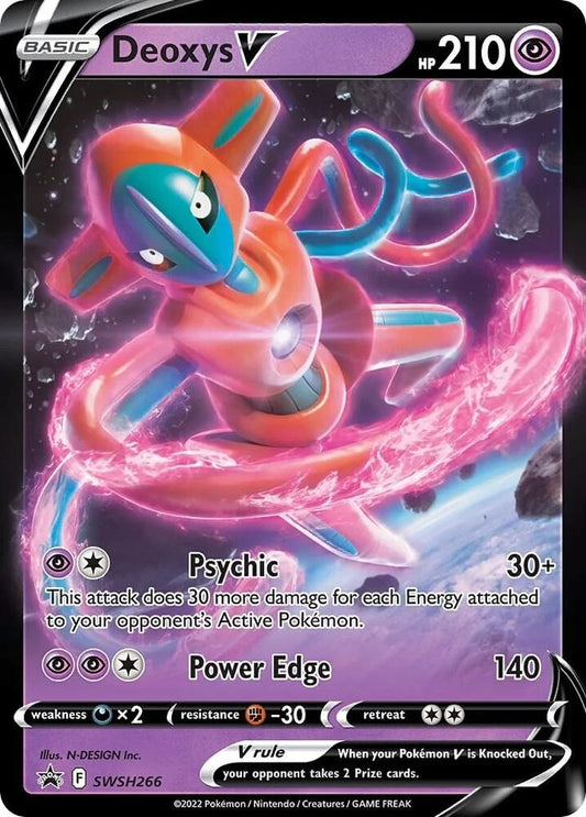 Deoxys V - SWSH266 [SWSH: Sword & Shield Promo Cards] SWSH266