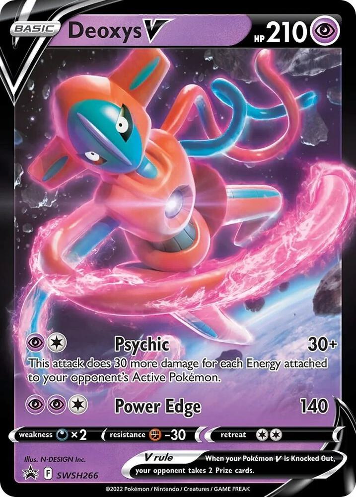 Deoxys V - SWSH266 [SWSH: Sword & Shield Promo Cards] SWSH266
