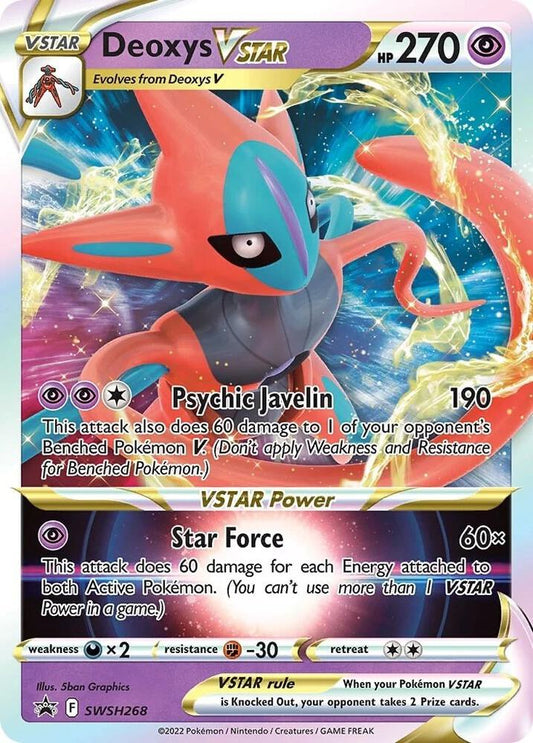 Deoxys VSTAR - SWSH268 [SWSH: Sword & Shield Promo Cards] SWSH268