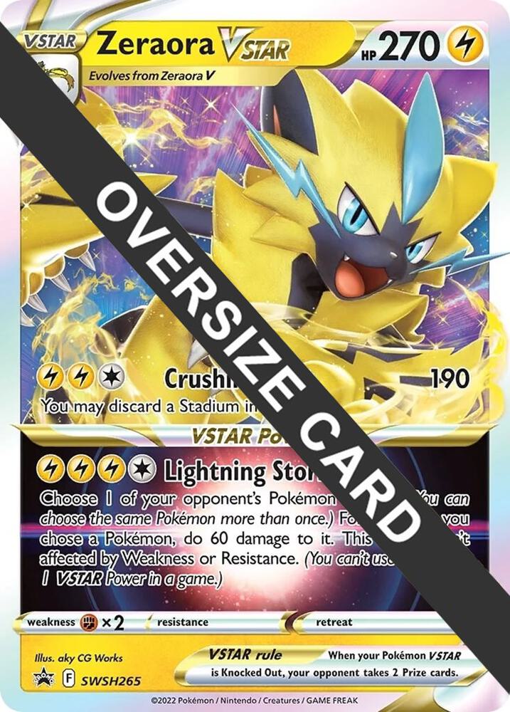 Zeraora VSTAR - SWSH265 [Jumbo Cards] SWSH265