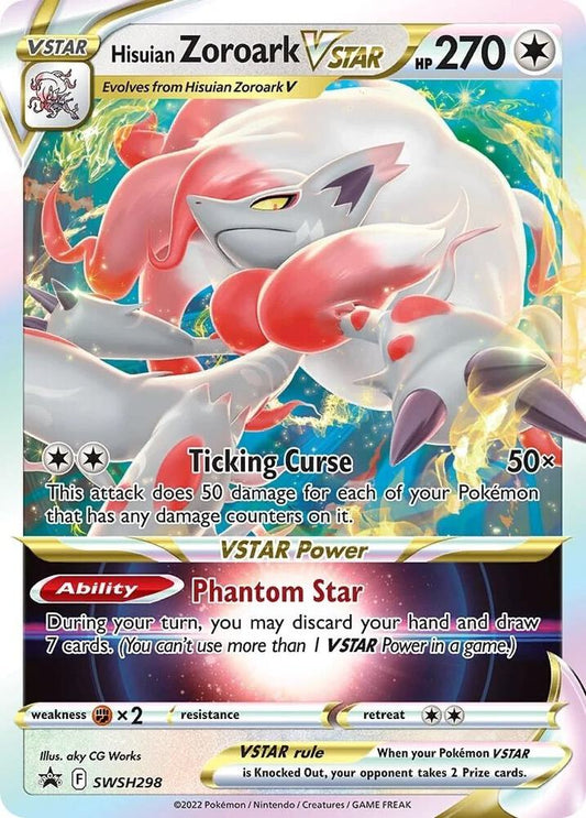 Hisuian Zoroark VSTAR - SWSH298 [SWSH: Sword & Shield Promo Cards] SWSH298