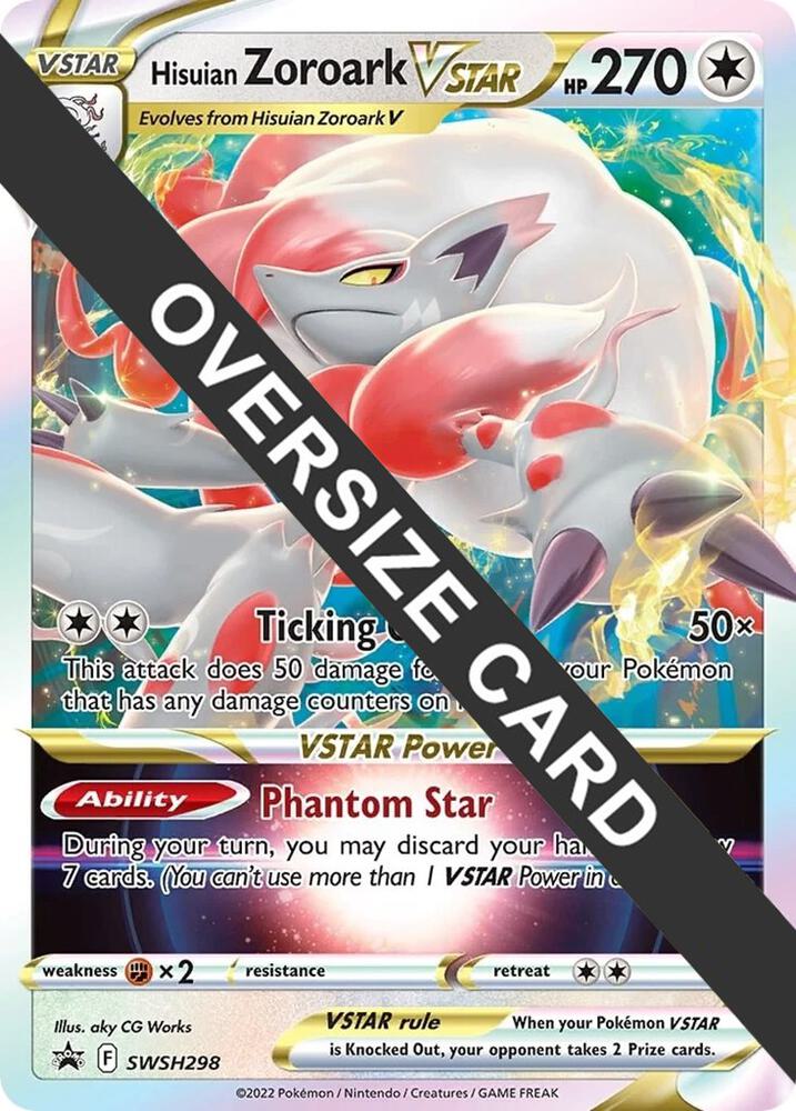 Hisuian Zoroark VSTAR - SWSH298 [Jumbo Cards] SWSH298