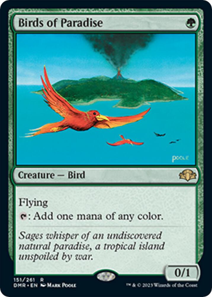 Birds of Paradise [Dominaria Remastered] 151