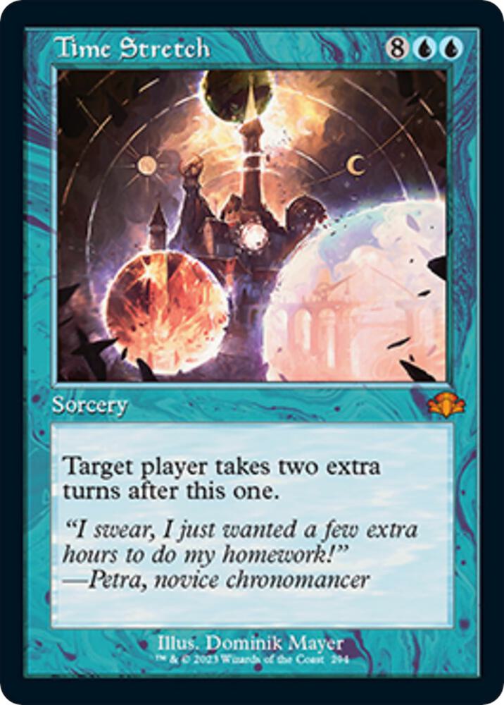 Time Stretch (Retro Frame) [Dominaria Remastered] 294
