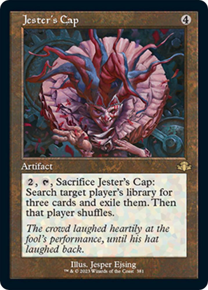 Jester's Cap (Retro Frame) [Dominaria Remastered] 381