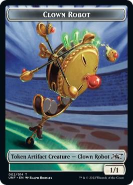 Clown Robot (002) // Balloon Double-sided Token [Unfinity]