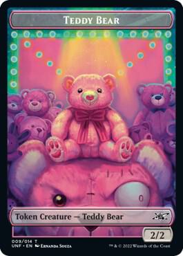 Teddy Bear // Storm Crow Double-sided Token [Unfinity]
