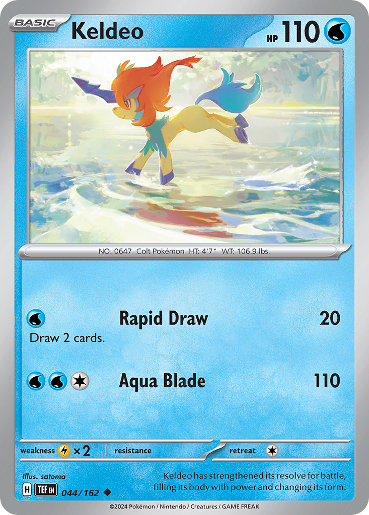 Keldeo - 44/162 Temporal Forces