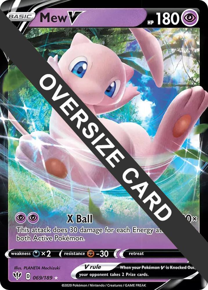 Mew V - 069/189 [Jumbo Cards] 069/189
