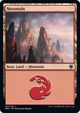 Mountain (132) [Magic Game Night: Free-For-All] 132