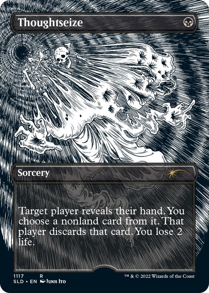 Thoughtseize (Borderless) [Secret Lair Drop Series] 1117