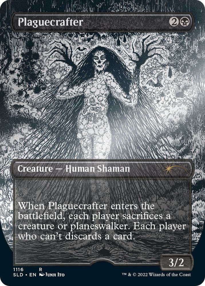 Plaguecrafter (Borderless) (Foil Etched) [Secret Lair Drop Series] 1116