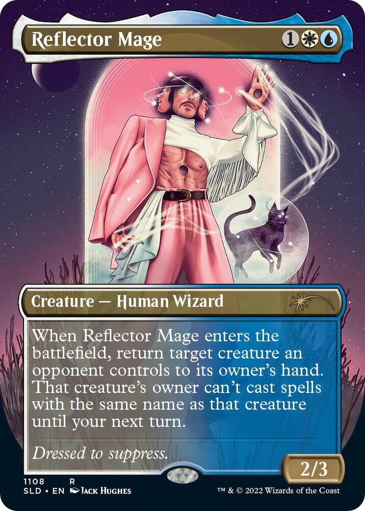 Reflector Mage (Borderless) [Secret Lair Drop Series] 1108