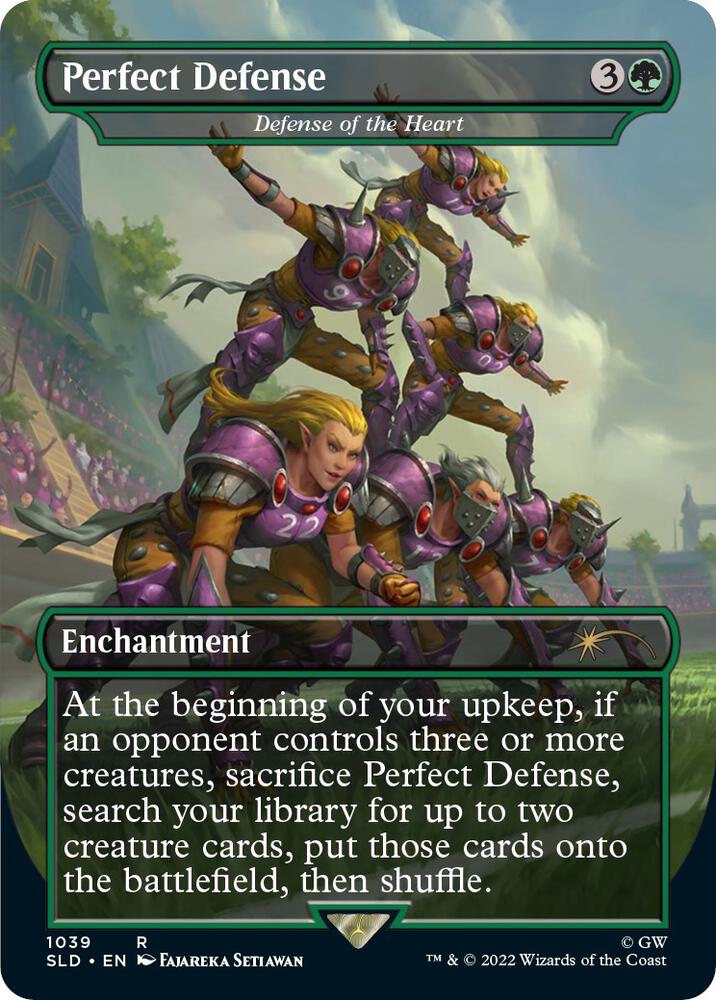 Perfect Defense - Defense of the Heart (Borderless) [Secret Lair Drop Series] 1039