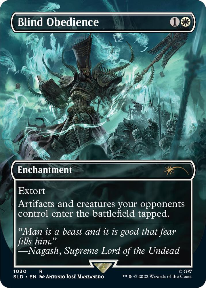Blind Obedience (Borderless) [Secret Lair Drop Series] 1030