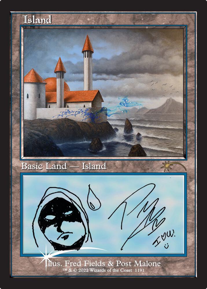 Island (Post Malone) [Secret Lair Drop Series] 1191