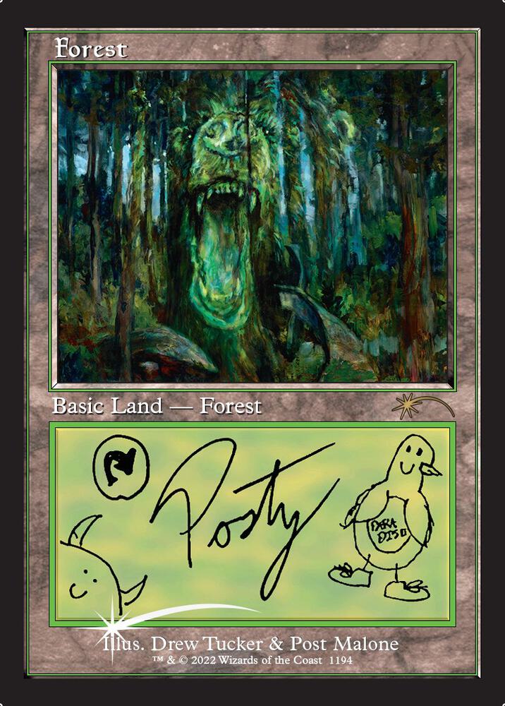 Forest (Post Malone) [Secret Lair Drop Series] 1194