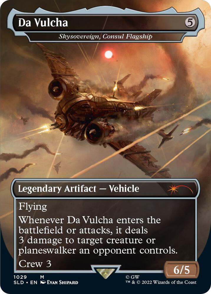 Da Vulcha - Skysovereign, Consul Flagship (Borderless) [Secret Lair Drop Series] 1029