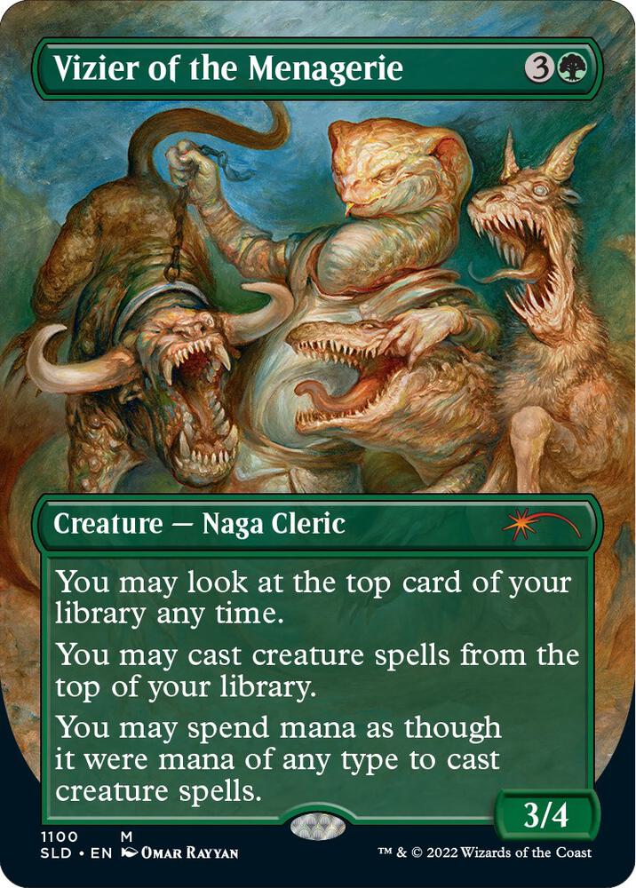 Vizier of the Menagerie (Borderless) [Secret Lair Drop Series] 1100