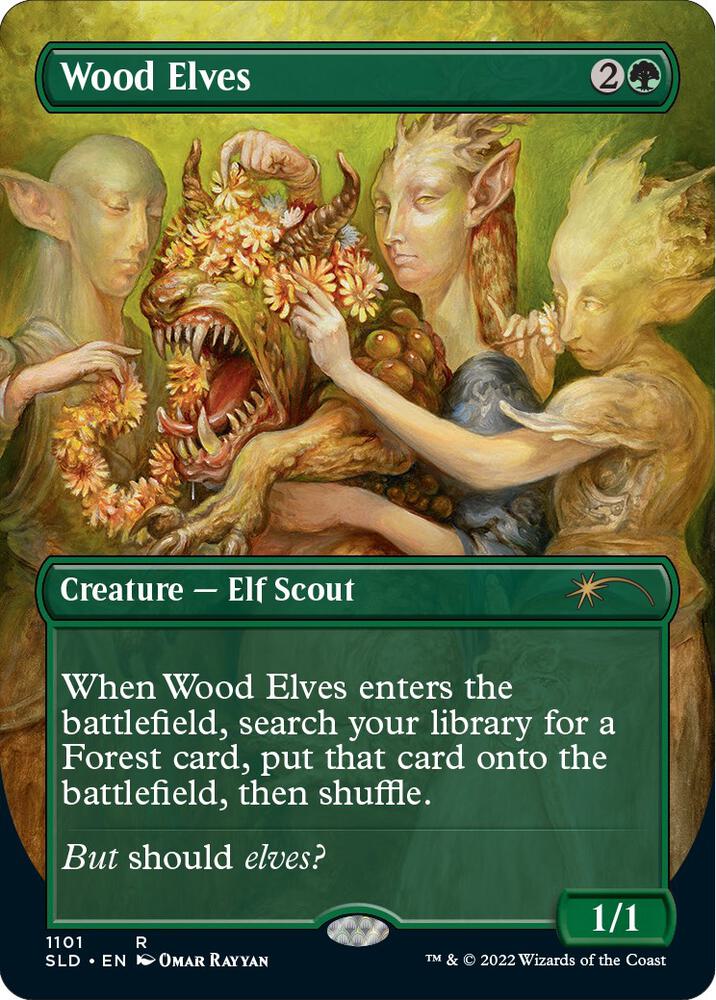 Wood Elves (1101) [Secret Lair Drop Series] 1101