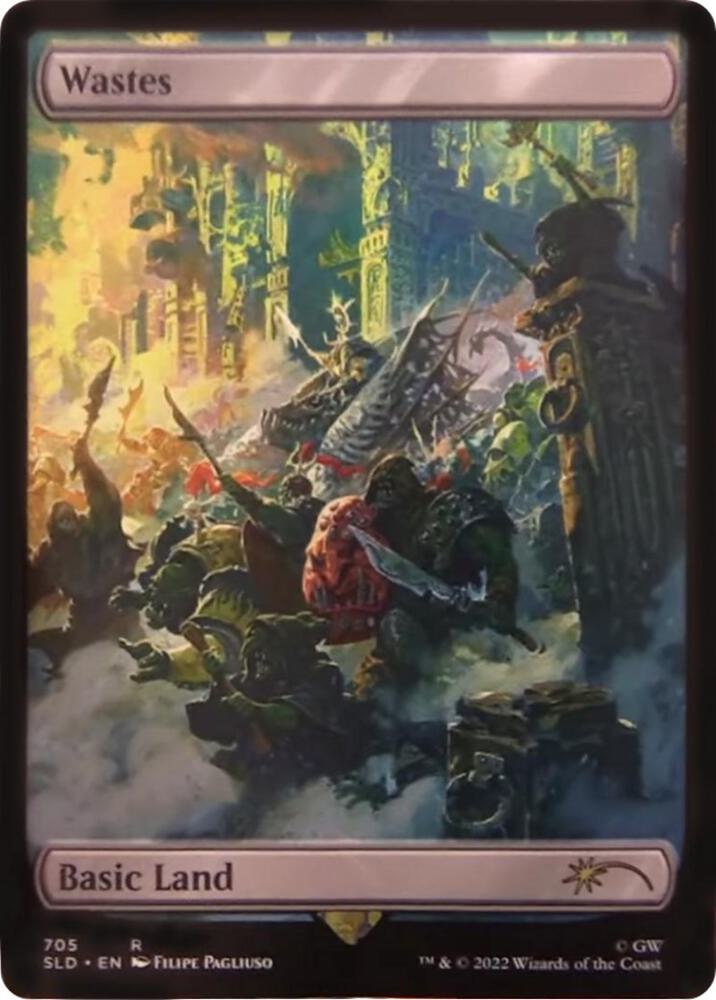 Wastes (705) - Full Art [Secret Lair Drop Series] 705