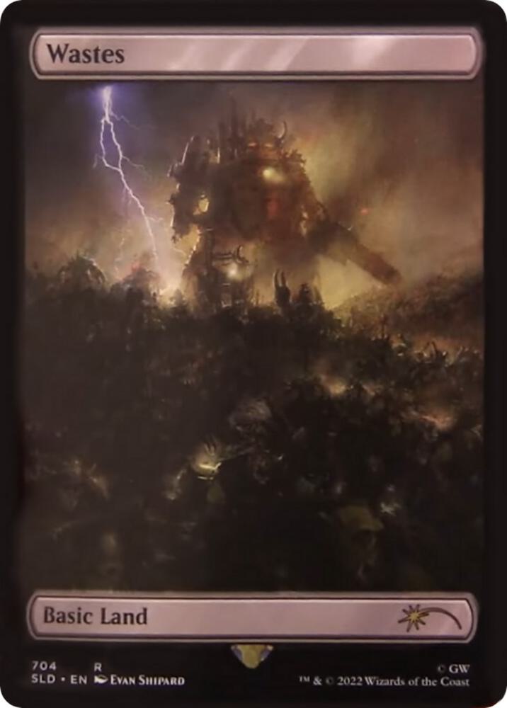 Wastes (704) - Full Art [Secret Lair Drop Series] 704