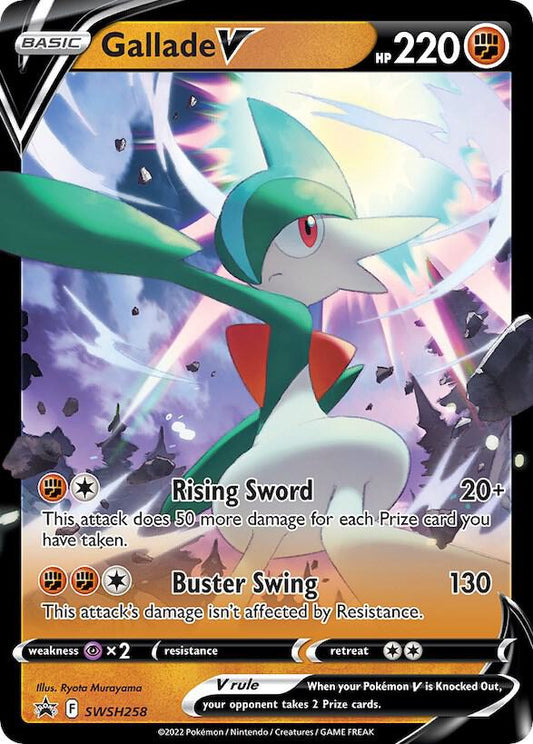 Gallade V - SWSH258 [SWSH: Sword & Shield Promo Cards] SWSH258