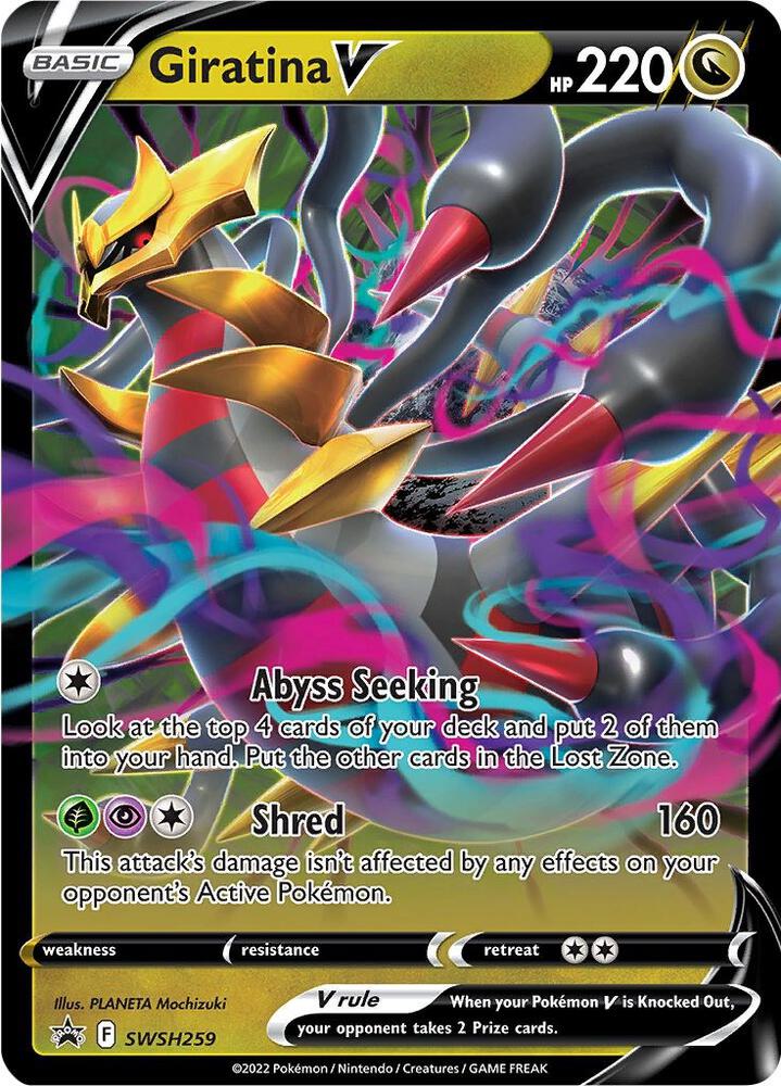 Giratina V - SWSH259 [SWSH: Sword & Shield Promo Cards] SWSH259