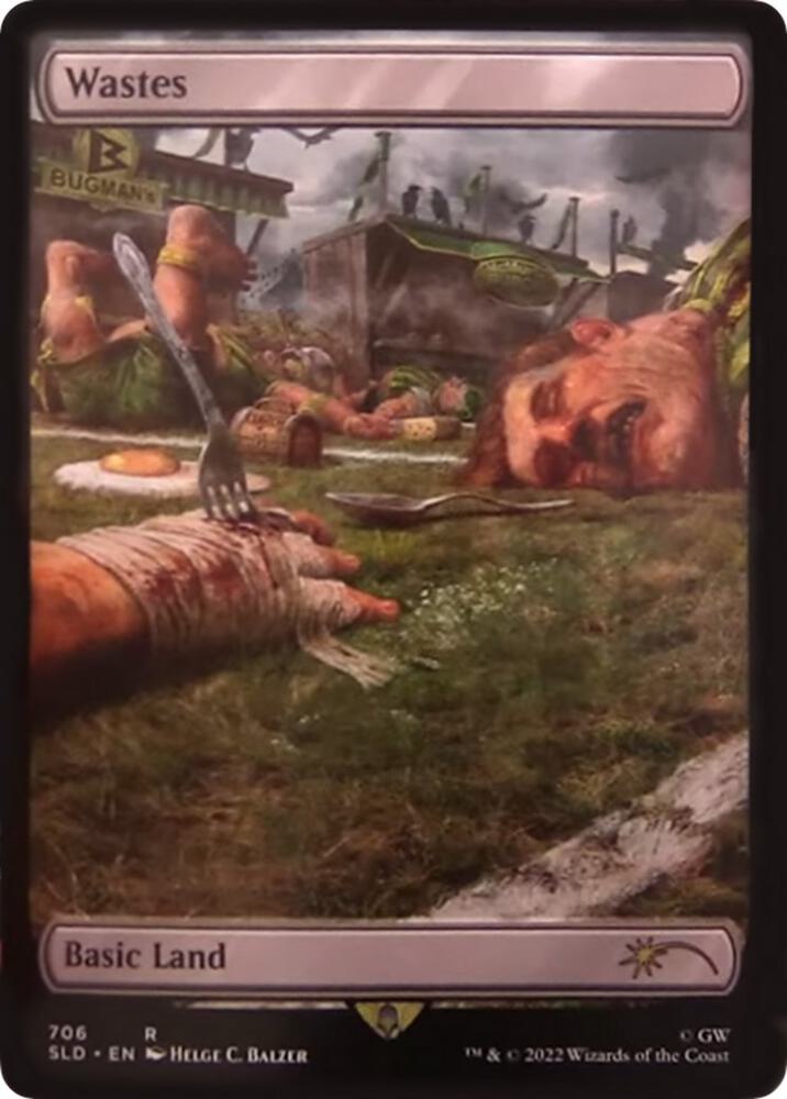 Wastes (706) - Full Art [Secret Lair Drop Series] 706