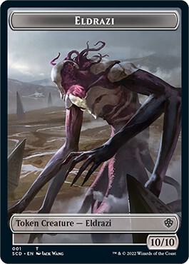Eldrazi // Soldier Double-Sided Token [Starter Commander Decks] 1 // 8