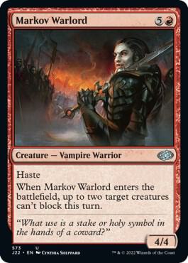 Markov Warlord [Jumpstart 2022] 573