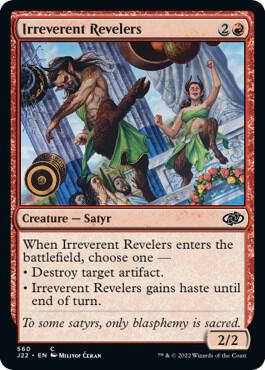 Irreverent Revelers [Jumpstart 2022] 560