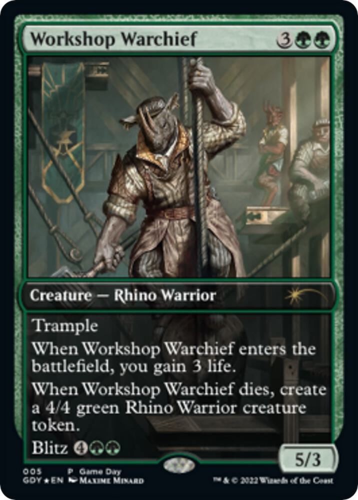 Workshop Warchief [Game Day & Store Championship Promos] 5