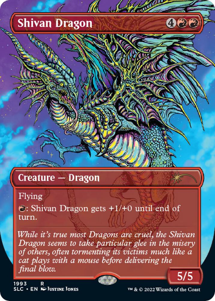 Shivan Dragon [Secret Lair Countdown Kit] 1993