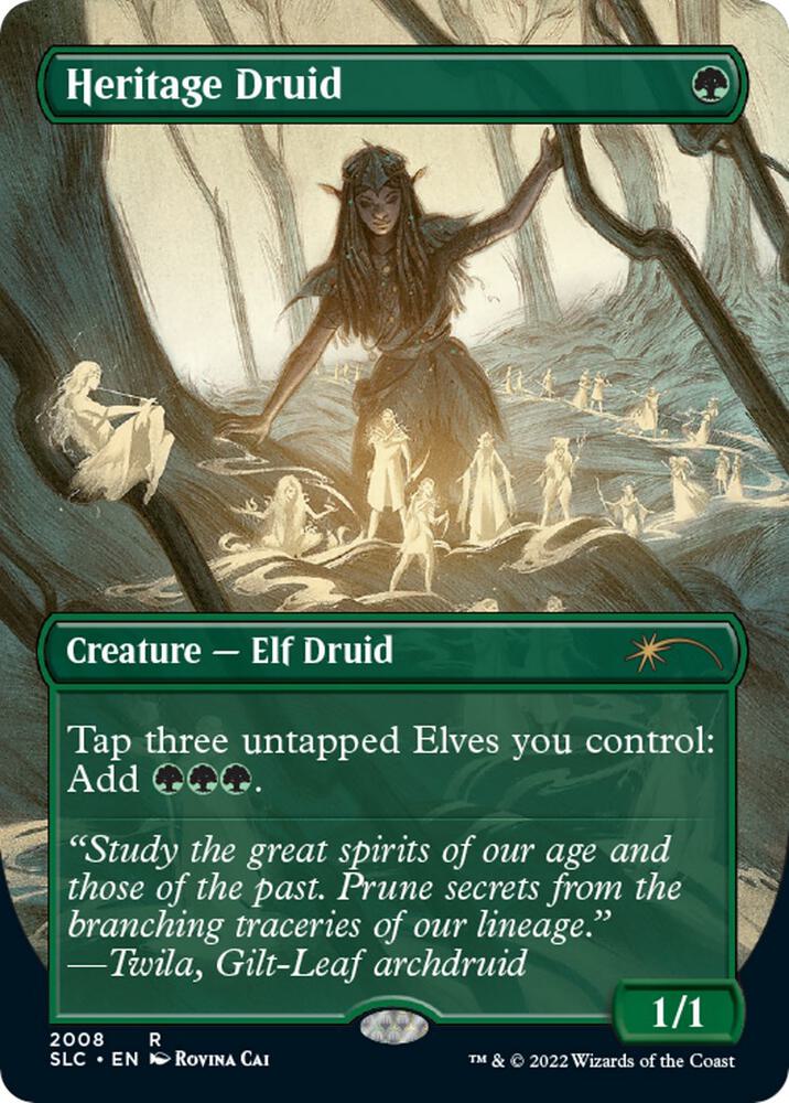 Heritage Druid [Secret Lair Countdown Kit] 2008