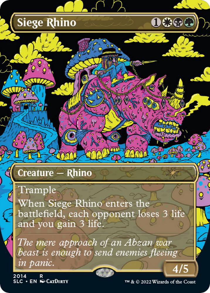 Siege Rhino [Secret Lair Countdown Kit] 2014