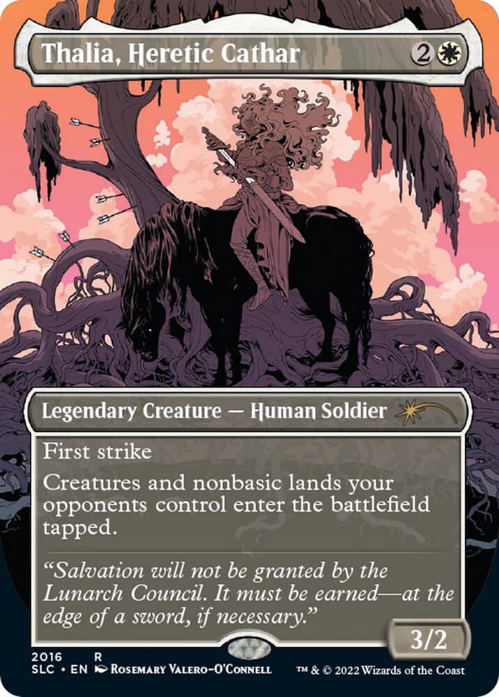 Thalia, Heretic Cathar [Secret Lair Countdown Kit] 2016