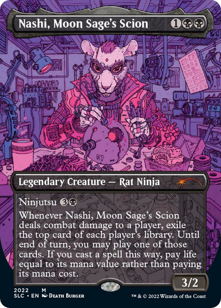 Nashi, Moon Sage's Scion [Secret Lair Countdown Kit] 2022