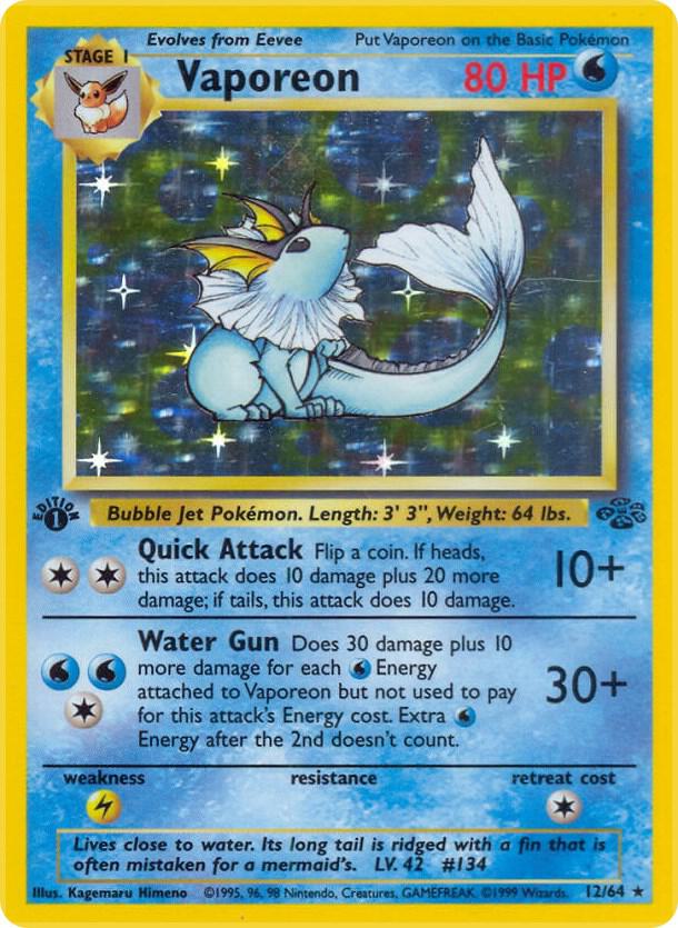 Vaporeon (12) [Jungle] 12/64