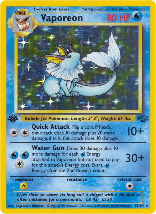 Vaporeon (12) [Jungle] 12/64